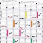 Kalender für genealogische Termine