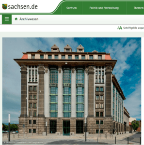 Sächsisches Saatsarchiv